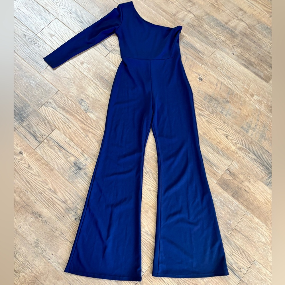 Club L London Off the Shoulder Jumpsuit